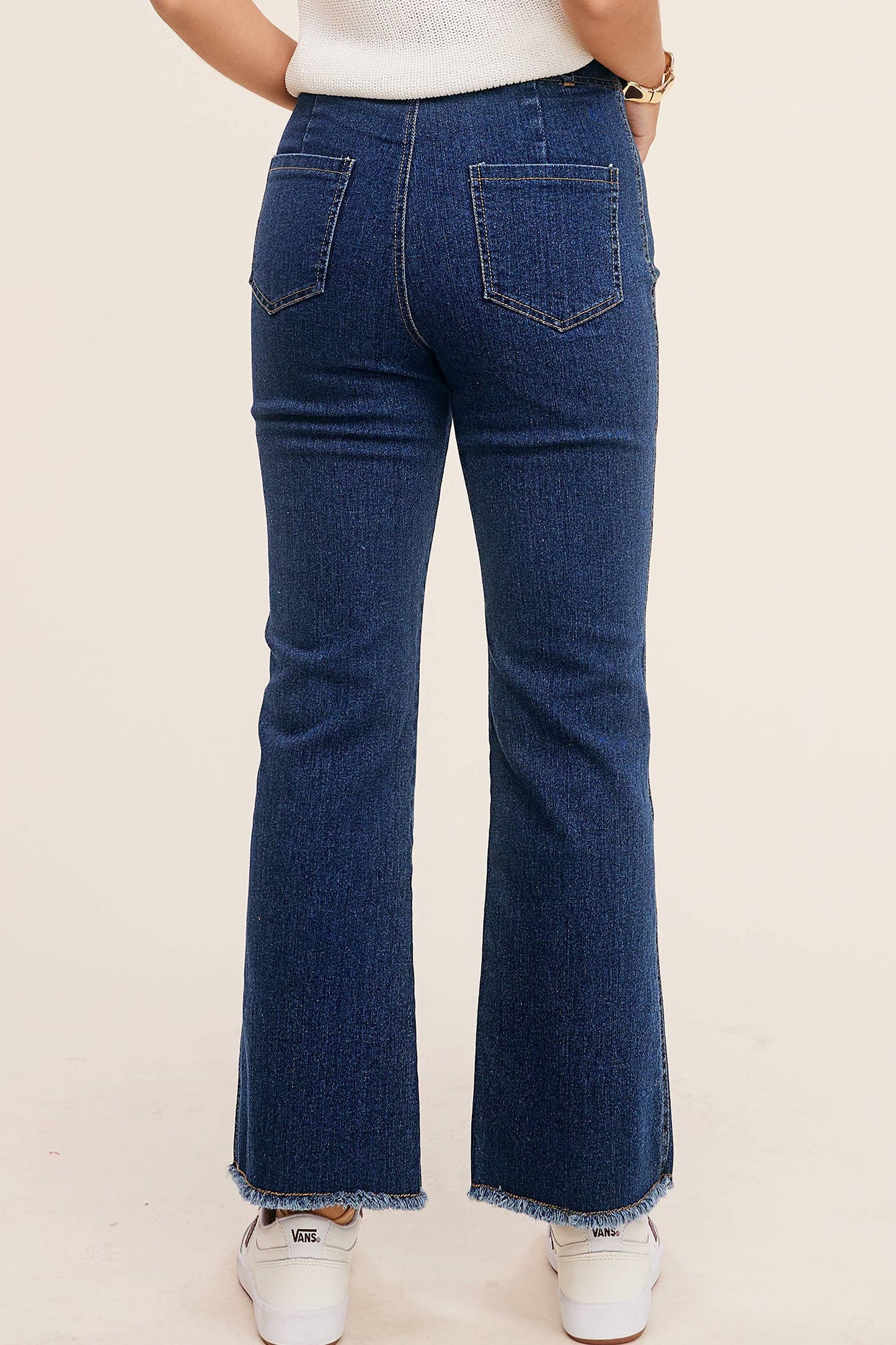 La Miel Stretchy High Waisted Flare Pants