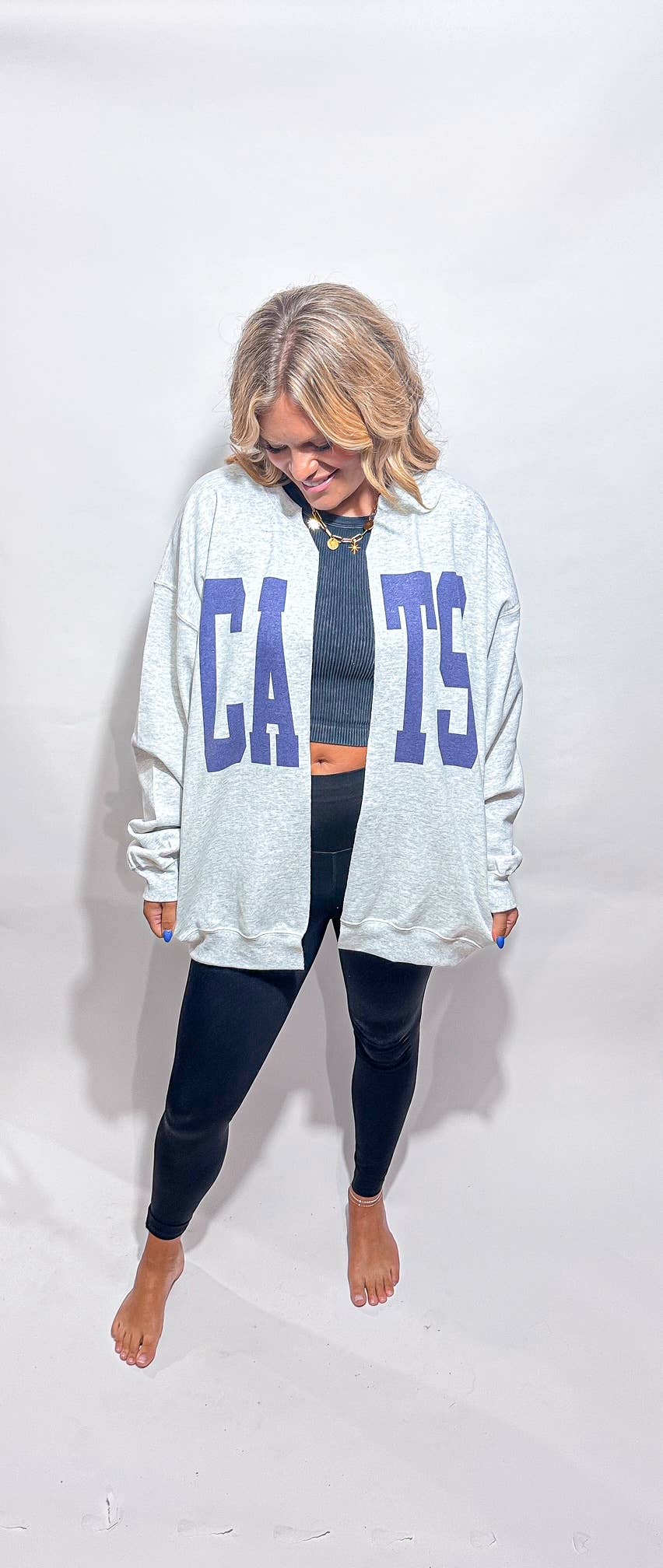 CATS Sweatshirt Cardigan
