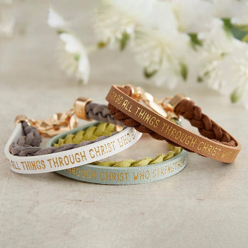 Wrapped In Love Bracelet - Philippians 4:13