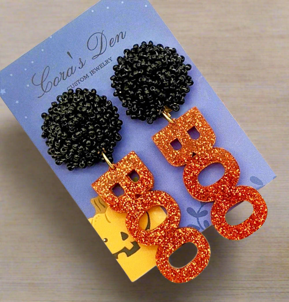 Boo Earrings