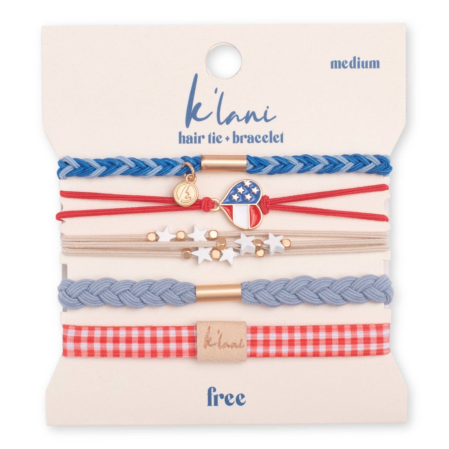 Free K'lani hair tie + bracelet