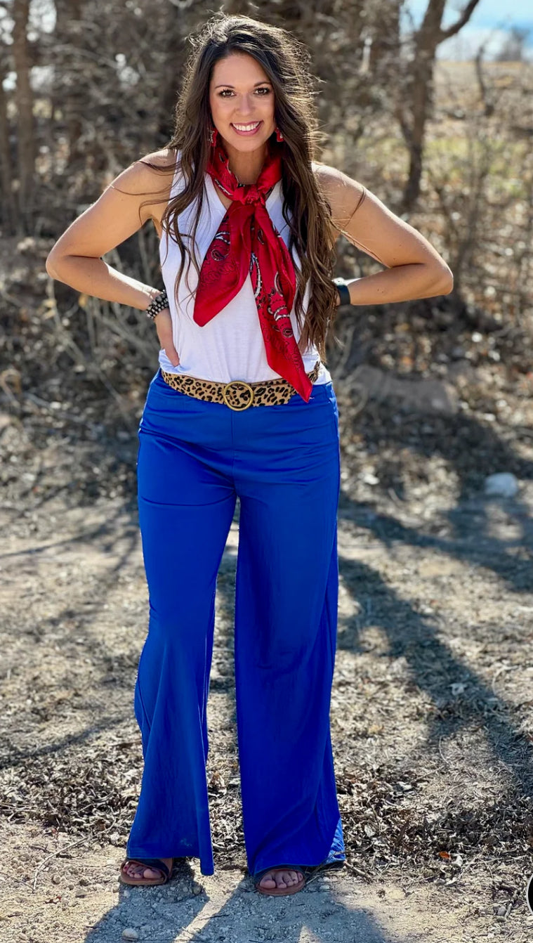 Macy Wide-Leg Palazzo Pant