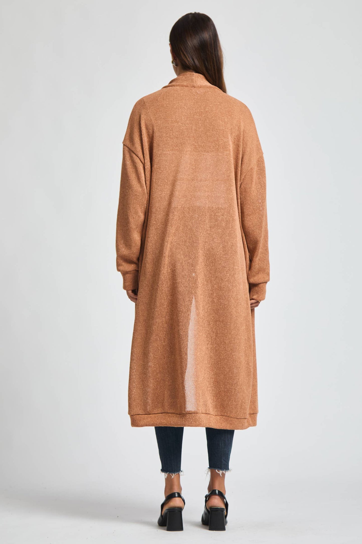 Dear Scarlett Relaxed Long Cardigan