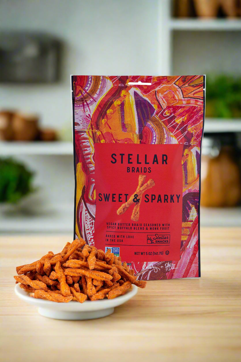 Stellar Pretzel Braids - Sweet & Sparky - 5oz