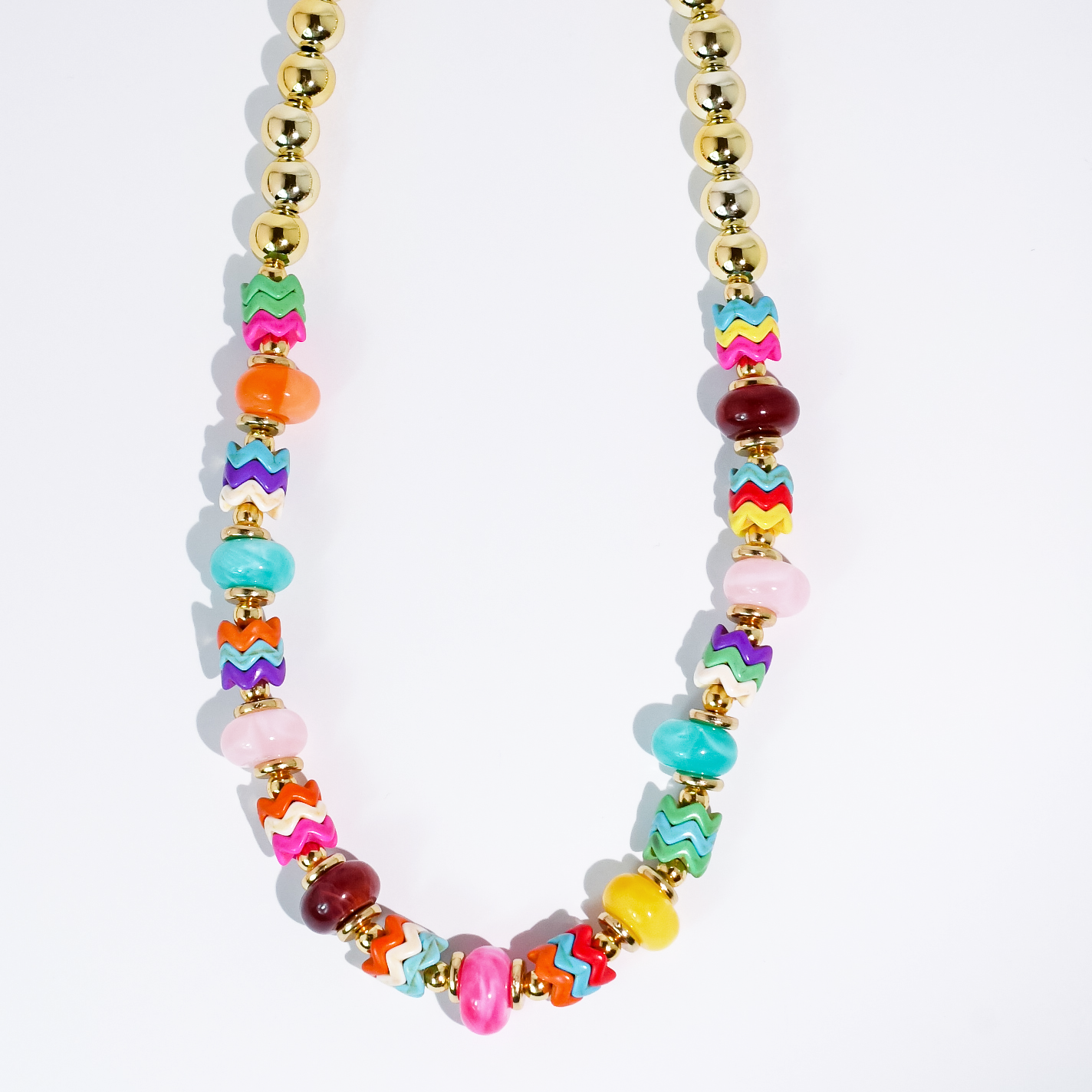 Treasure Jewels Sweet Chaos Gold Necklace