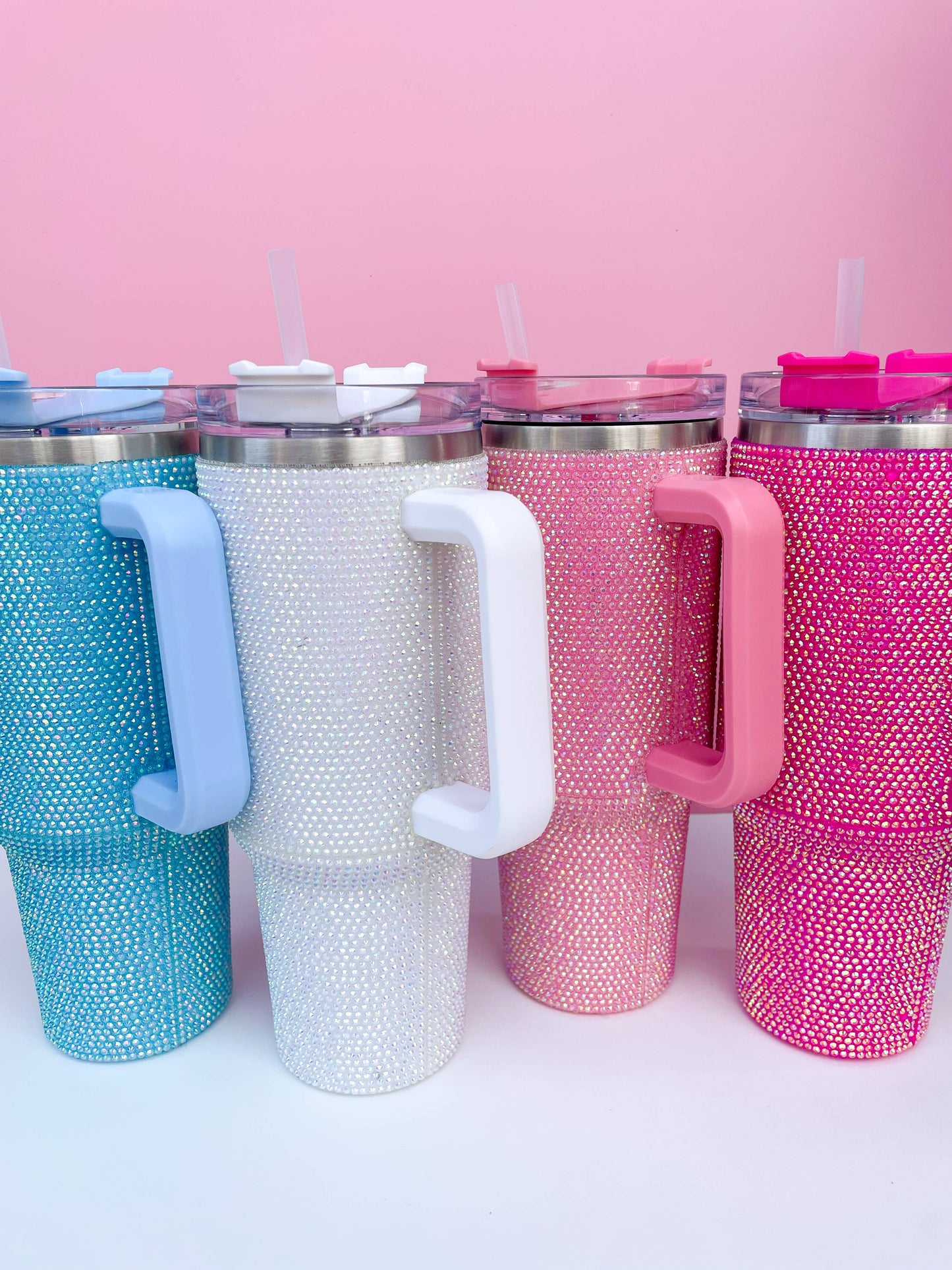 Rhinestone 40 oz Stainless Tumbler
