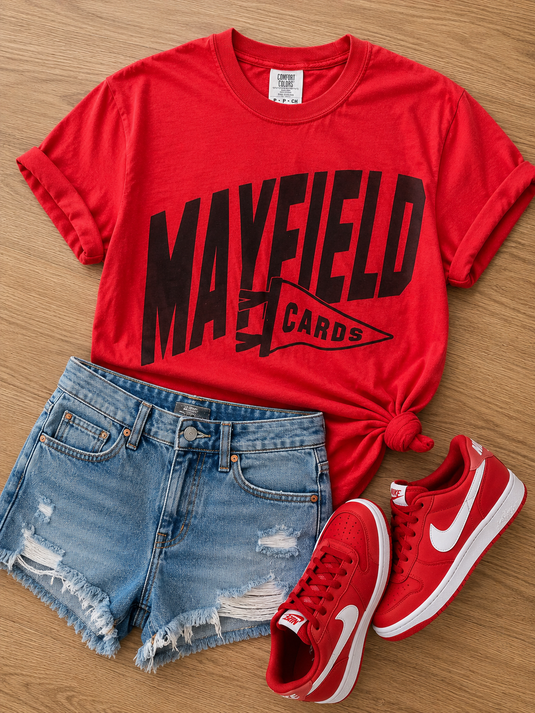 Mayfield Cards Pennant Graphic Tee
