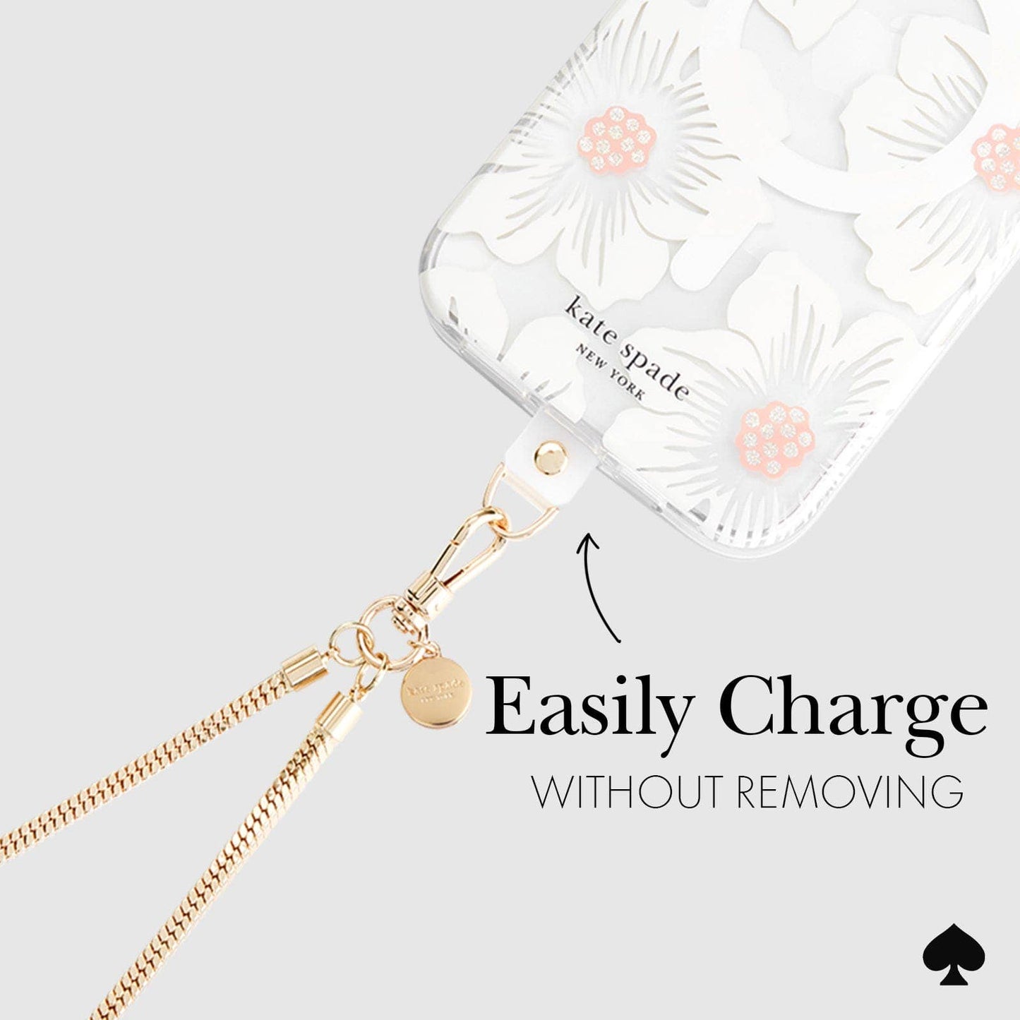 Kate Spade New York Crossbody Chain Heart of Gold