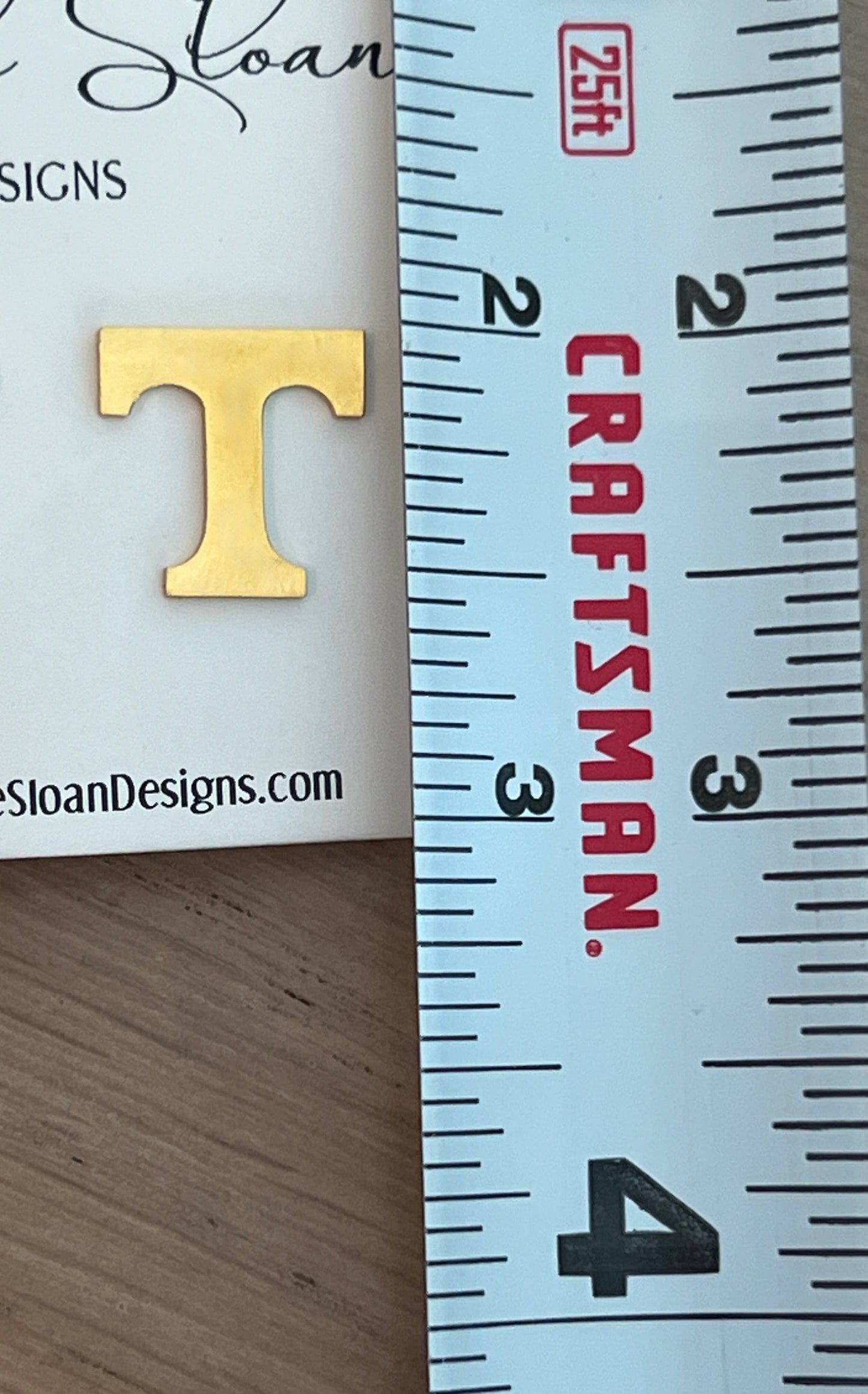 University of Tennessee "T" Earrings