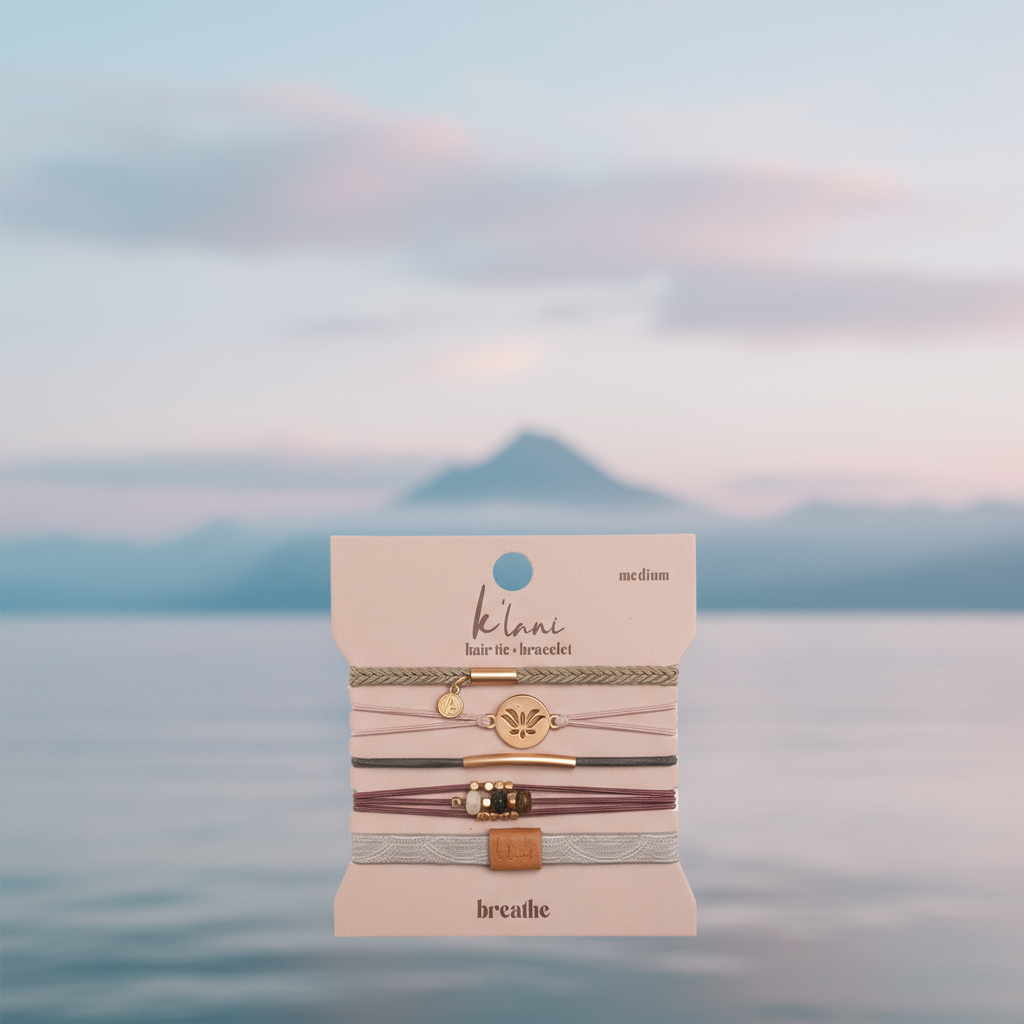 Breathe K’lani hair tie + bracelet