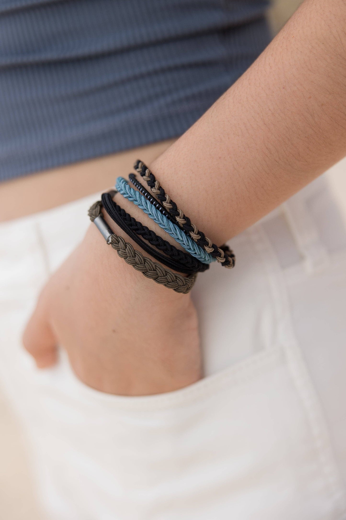 Hustle K’lani hair tie + bracelet
