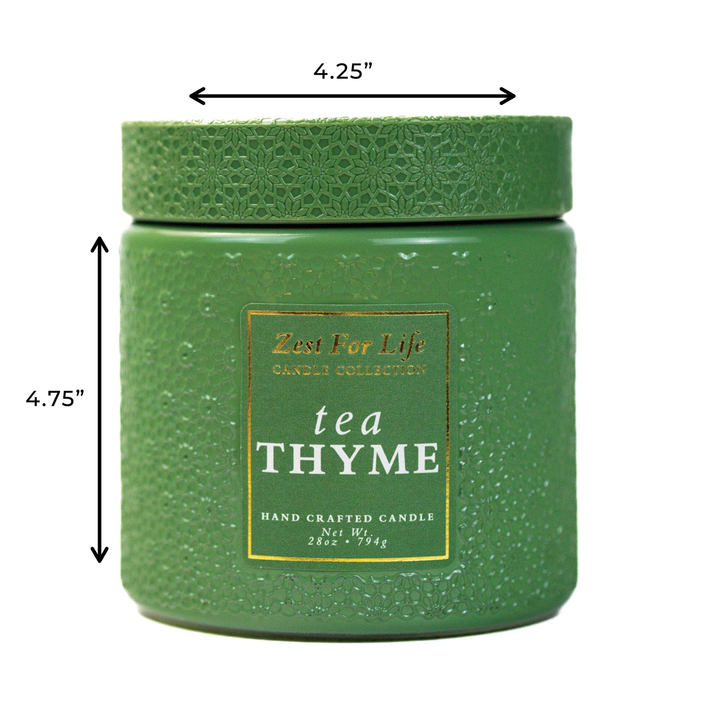 A Cheerful Giver Zest For Life 28oz Candle - Tea Thyme