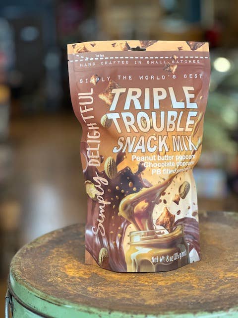 Simply Delightful Triple Trouble Snack Mix