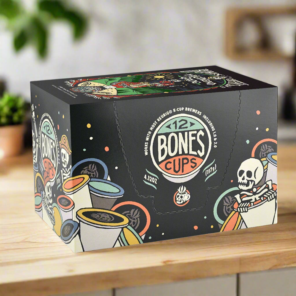 Bones Highland Grog Flavored Coffee Pods
