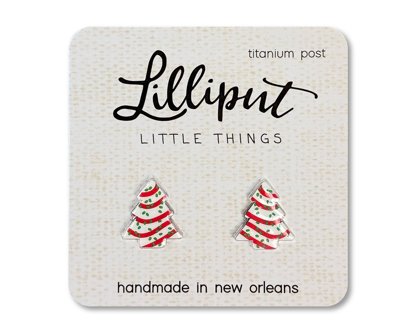 Lilliput Christmas Treat Earrings