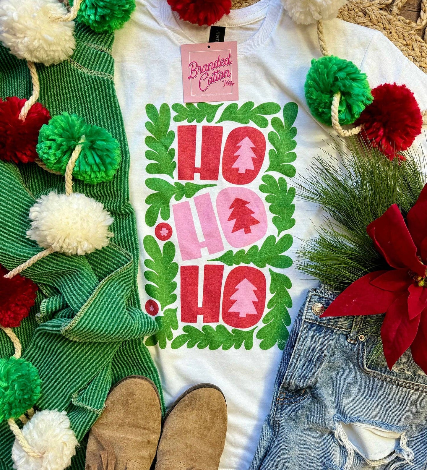 Ho Ho Ho Christmas tee