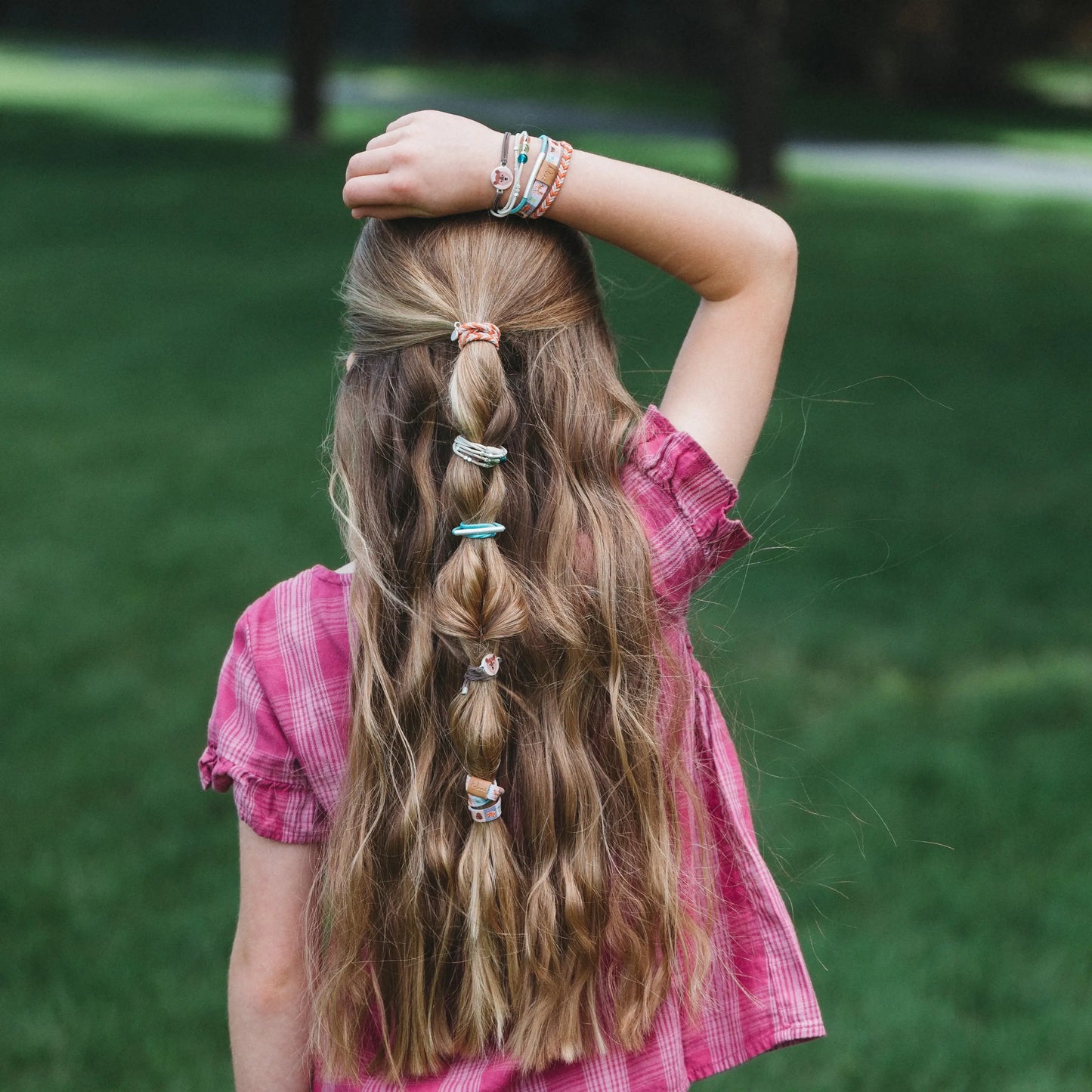 K'Lani Adventure Hair Tie & Bracelet Set