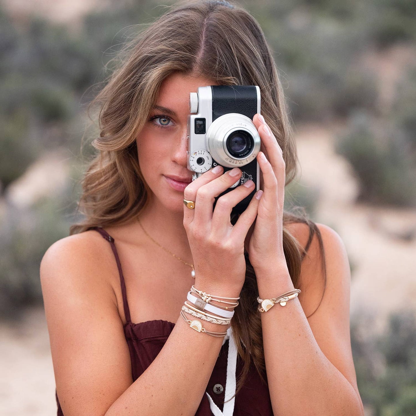 K'Lani Rise hair tie + bracelet set