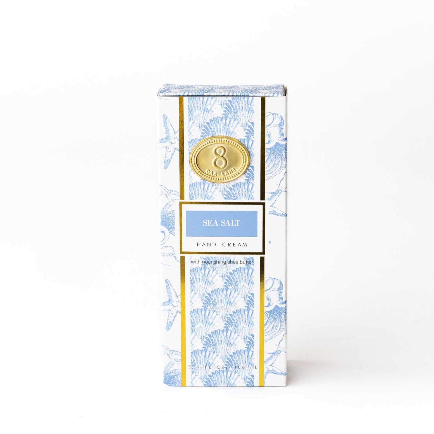 8 Oak Lane Sea Salt Hand Cream – 100ml Shea Butter Lotion Gift Set