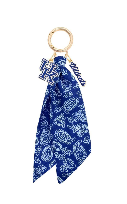 Kentucky Wildcats Logo Bandana Bag Charm