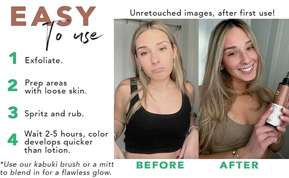 Beauty by Earth Self Tanner Body Spray