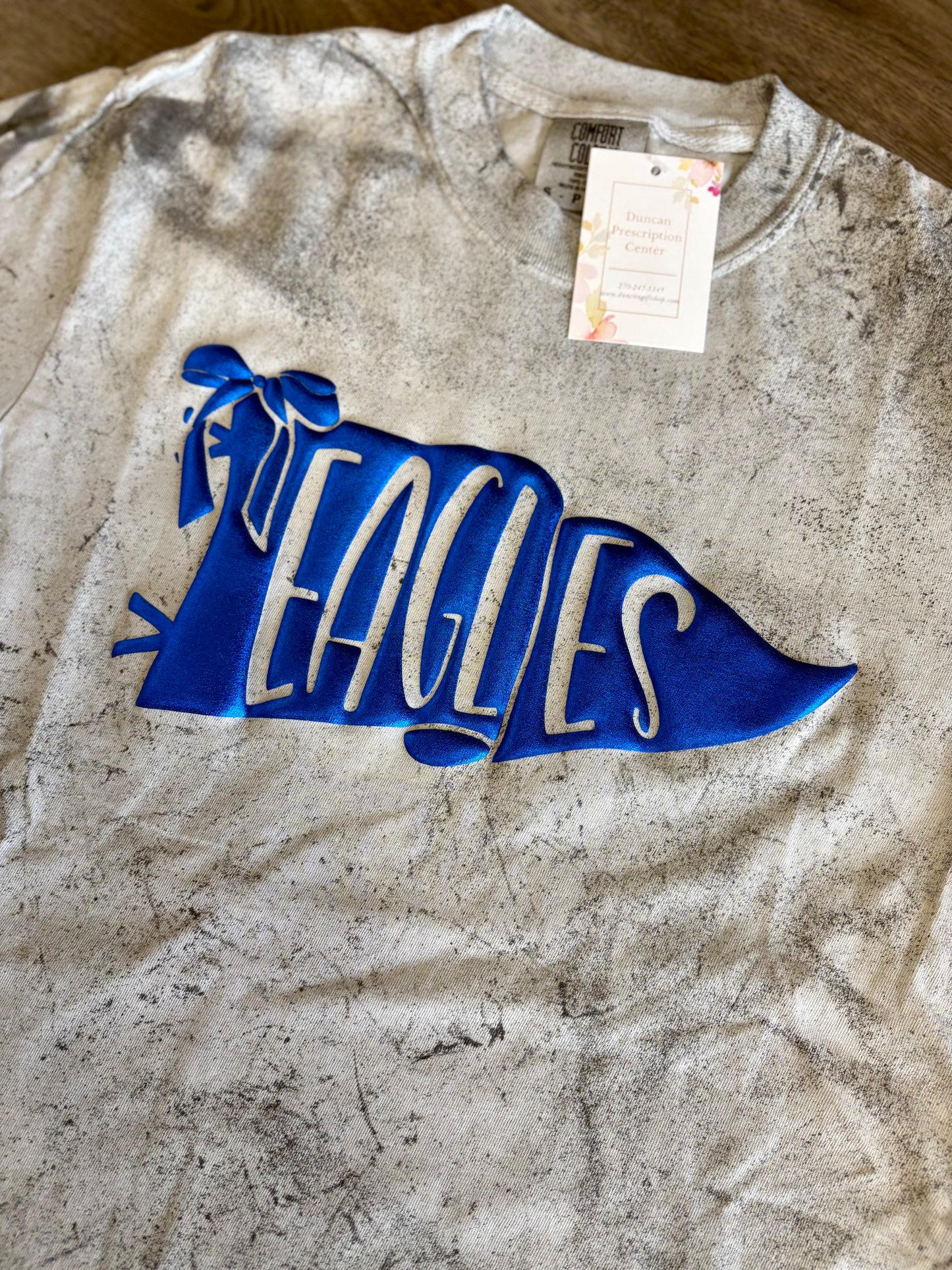 Eagles Banner Puff Graphic Tee
