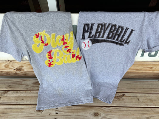 Play Ball Softball  Short Sleeve