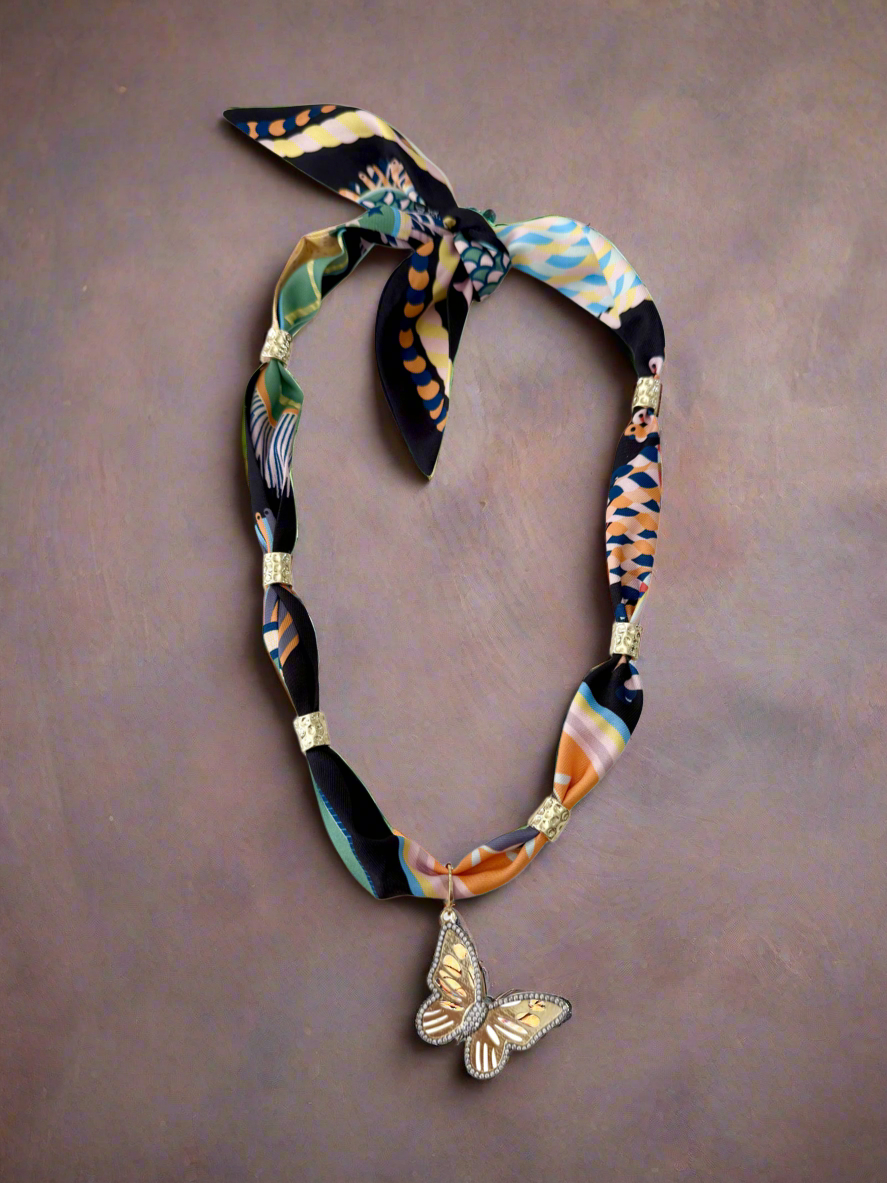 Brenda Scarf Necklace