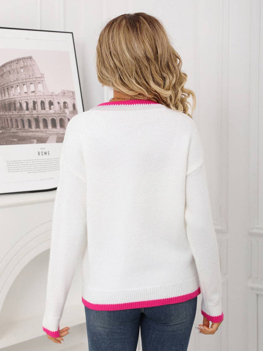 Strawberry Graphic Sweater