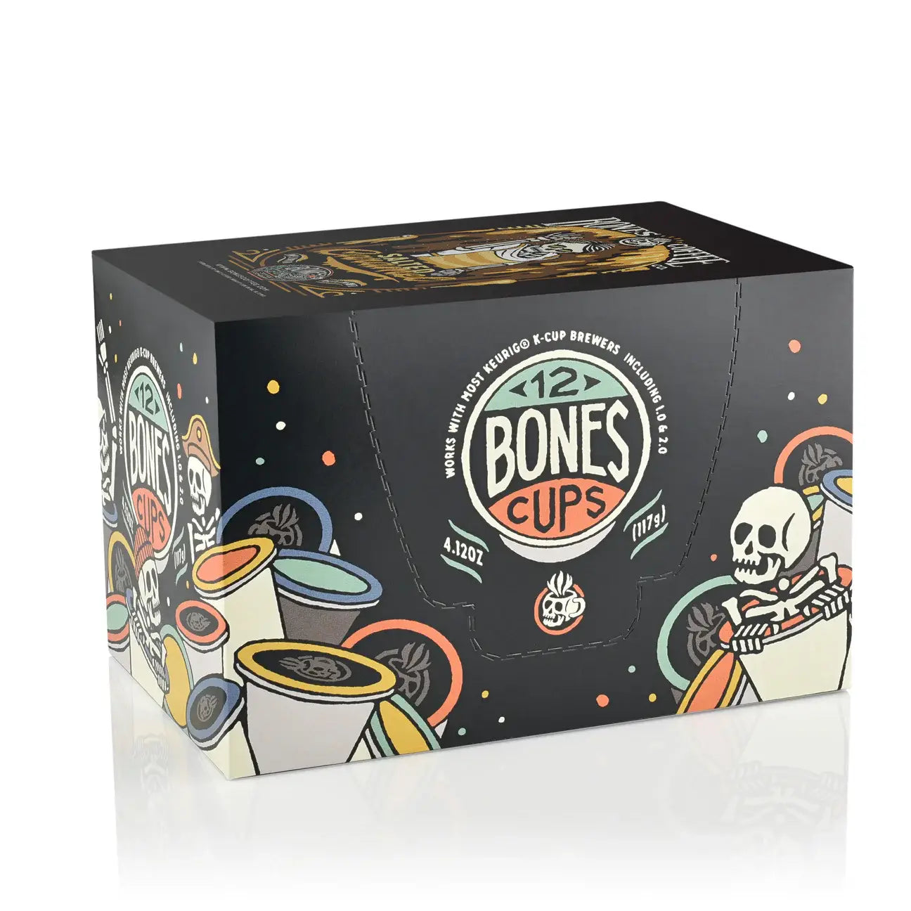 Bones Salted Caramel Flavored Coffee Pods