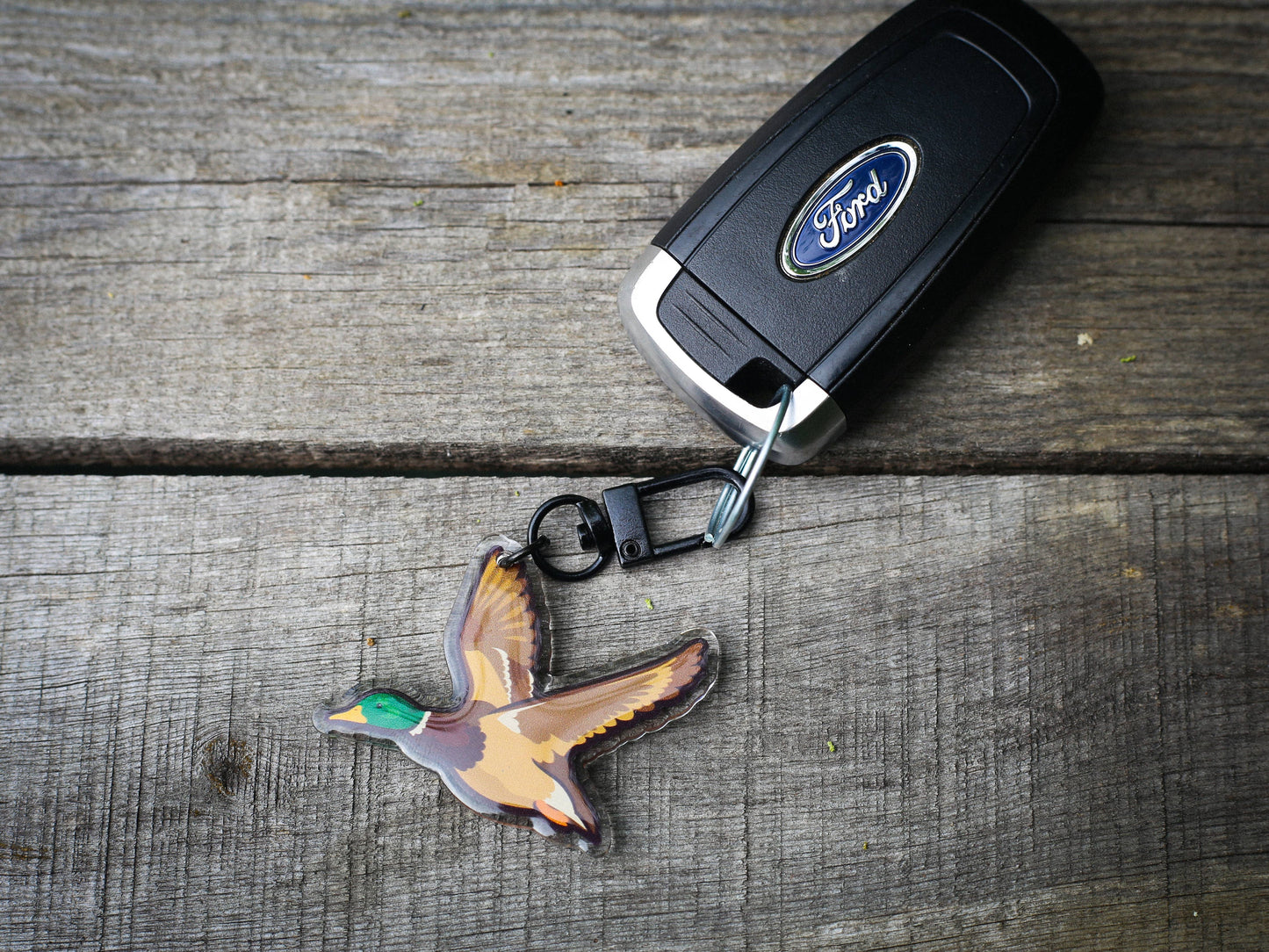 Mallard Keychain