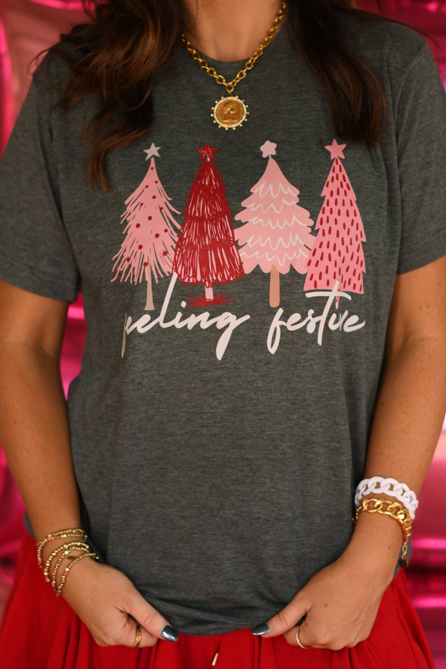 Feeling Festive Trees Tee