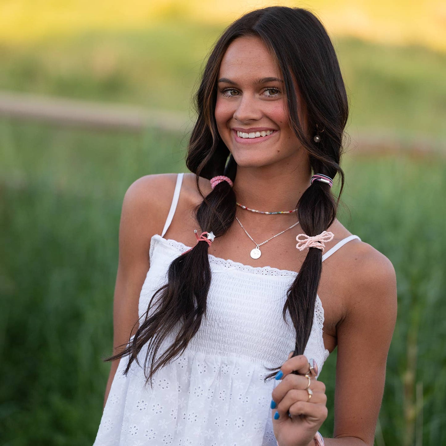 K'Lani Wish hair tie + bracelet set