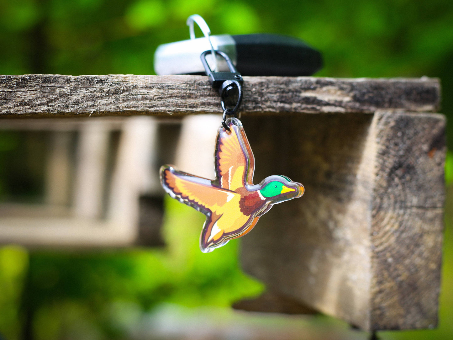Mallard Keychain