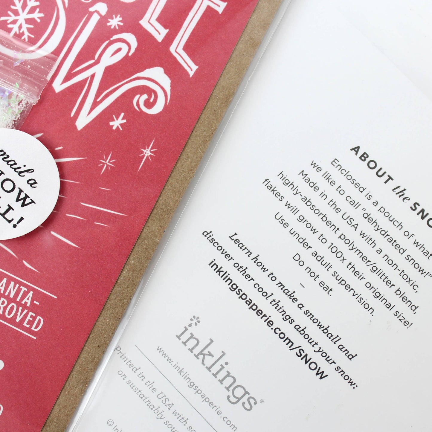 Mail a Snowball Christmas Card