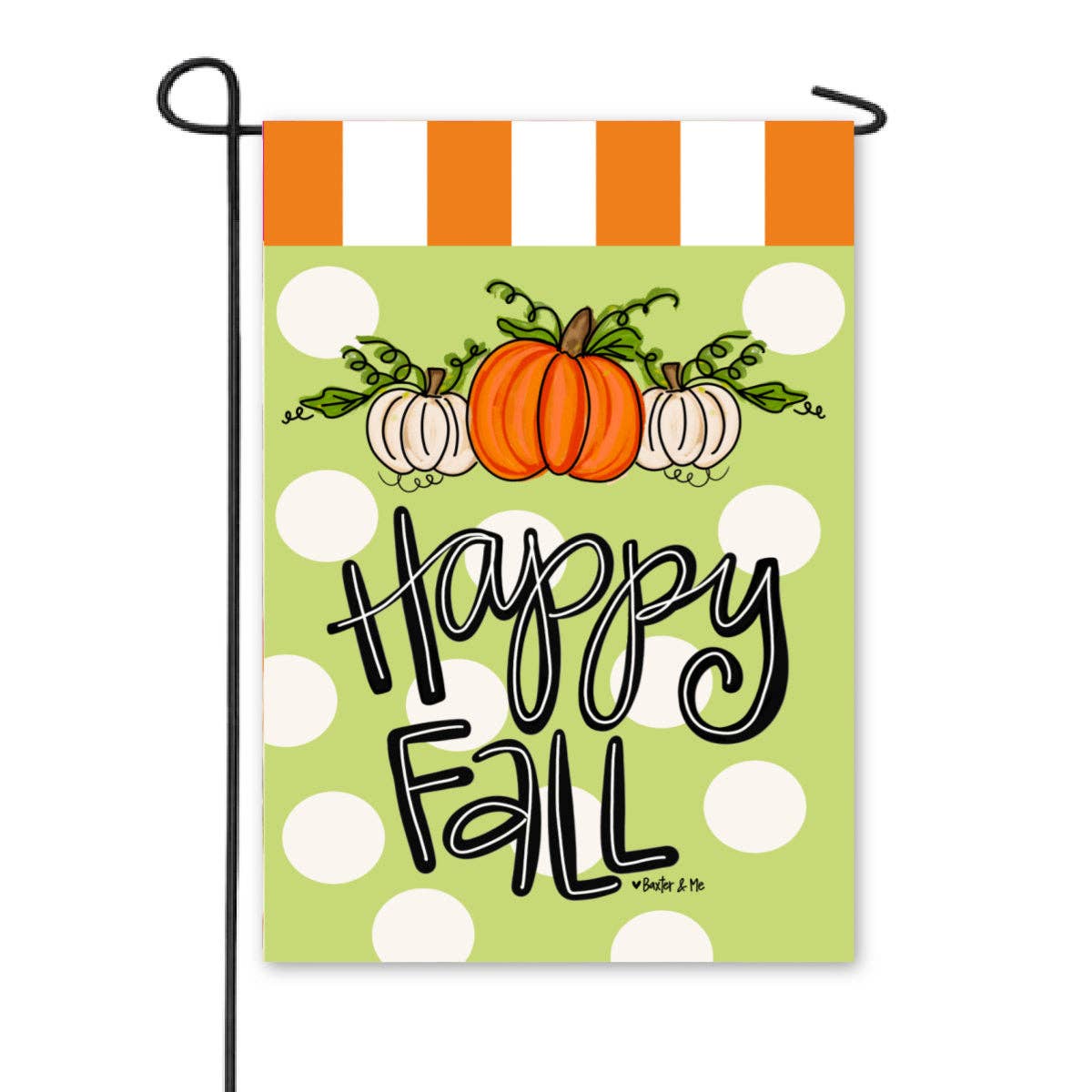 Pumpkins All Around Garden Flag