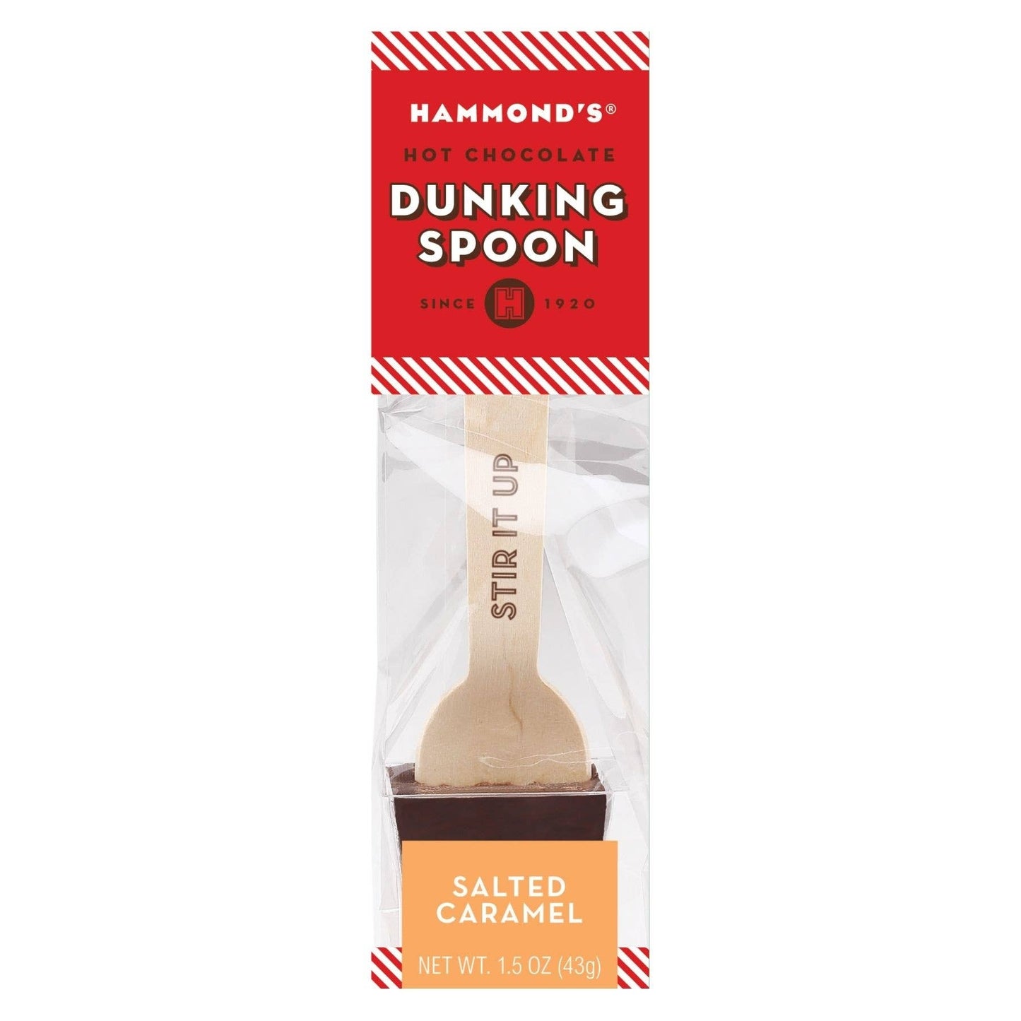Hammonds Salted Caramel Dark Chocolate Dunking Spoon 1.5oz