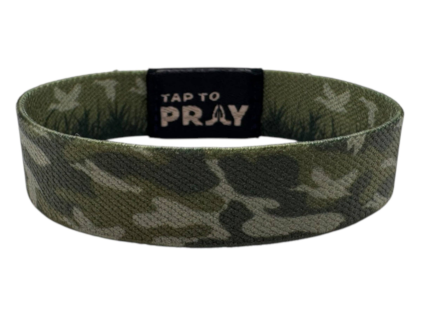 Waterfowl Camo Tap To Pray™ Wristbands