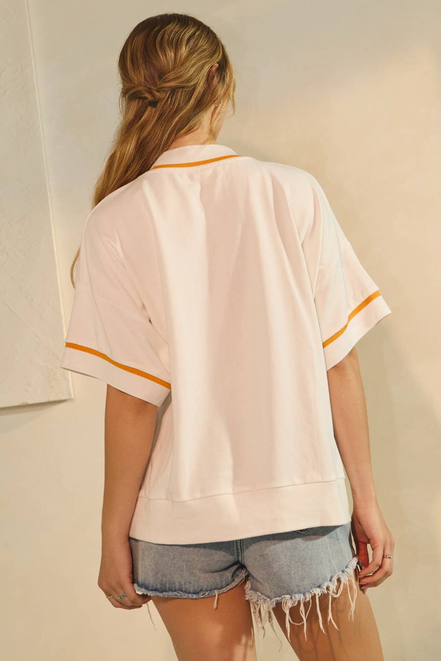 Oversized Tennessee Game Day Short-Sleeve Sweatshirt