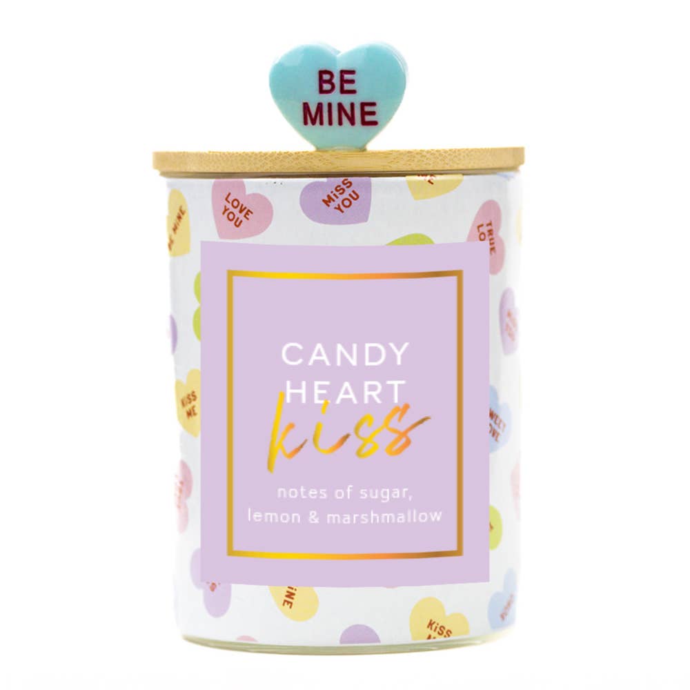 A Cheerful Giver Candy Heart Kiss 10oz Candle
