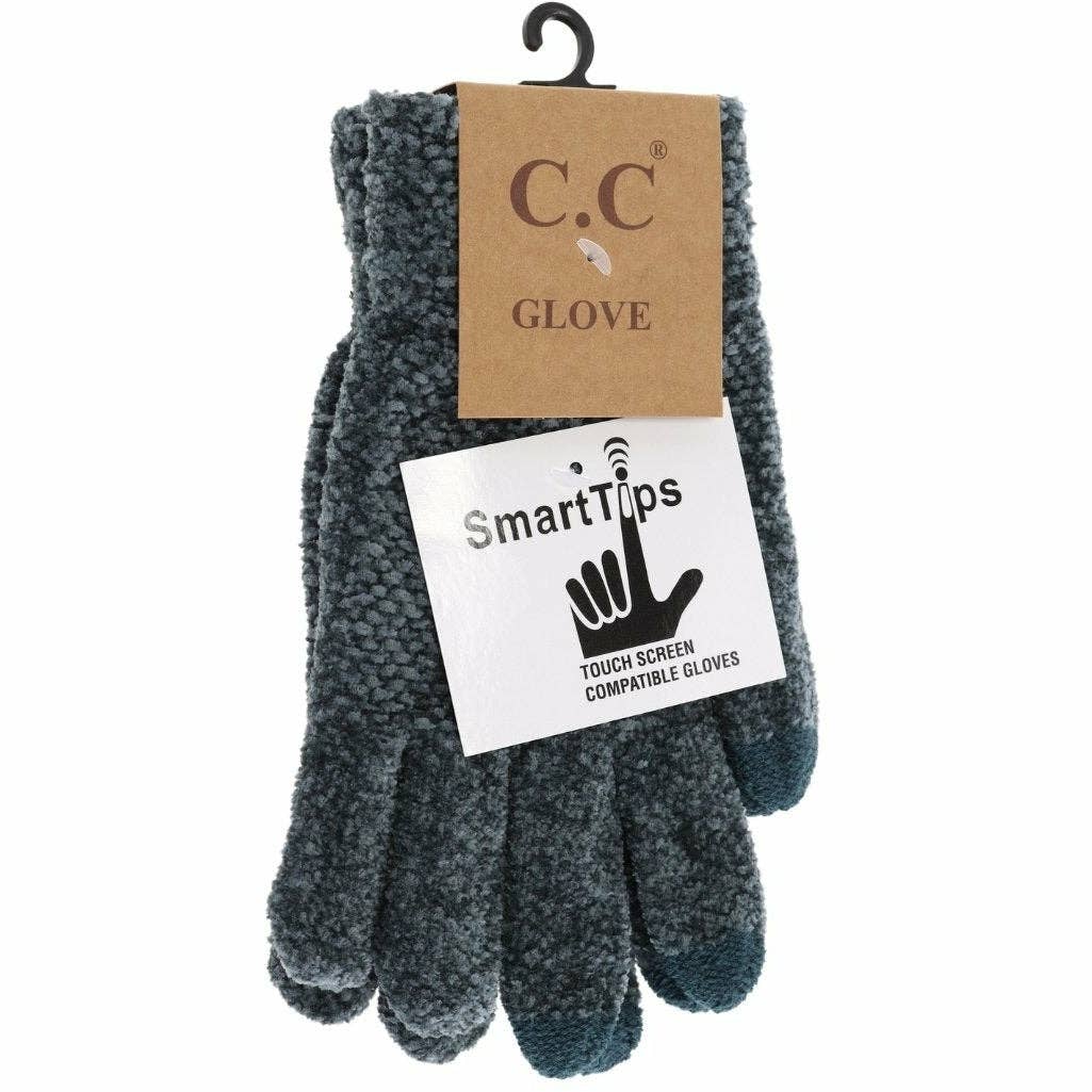 C.C Eco-Friendly Chenille Women's Gloves