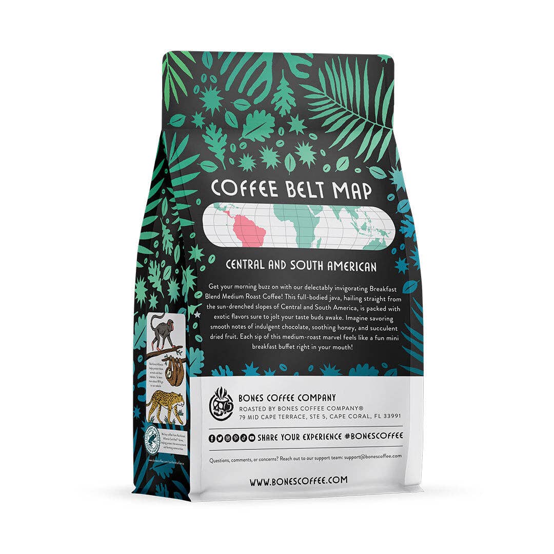 Bones Breakfast Blend 12 oz ground Coffee