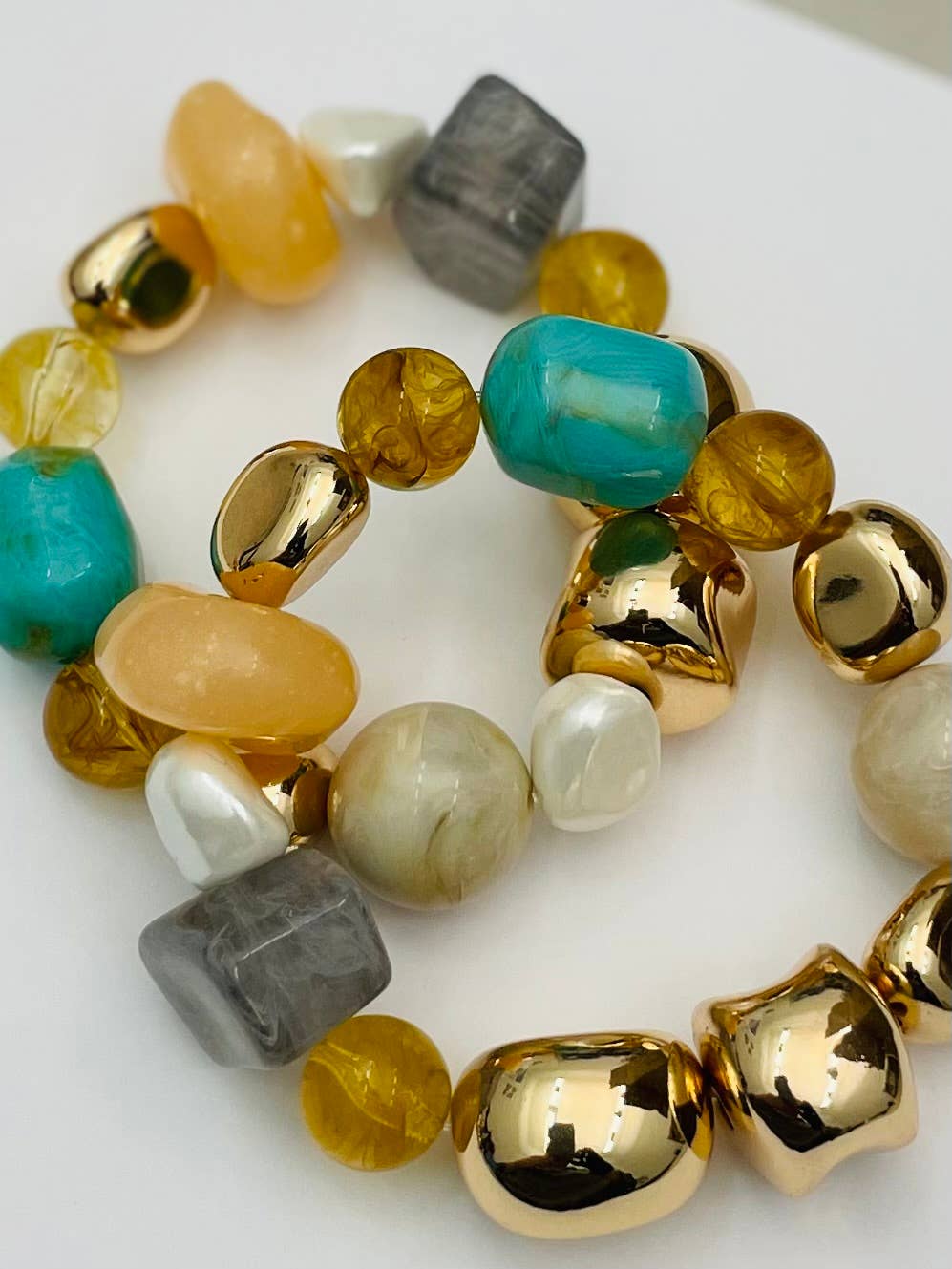Multi Stone Necklace