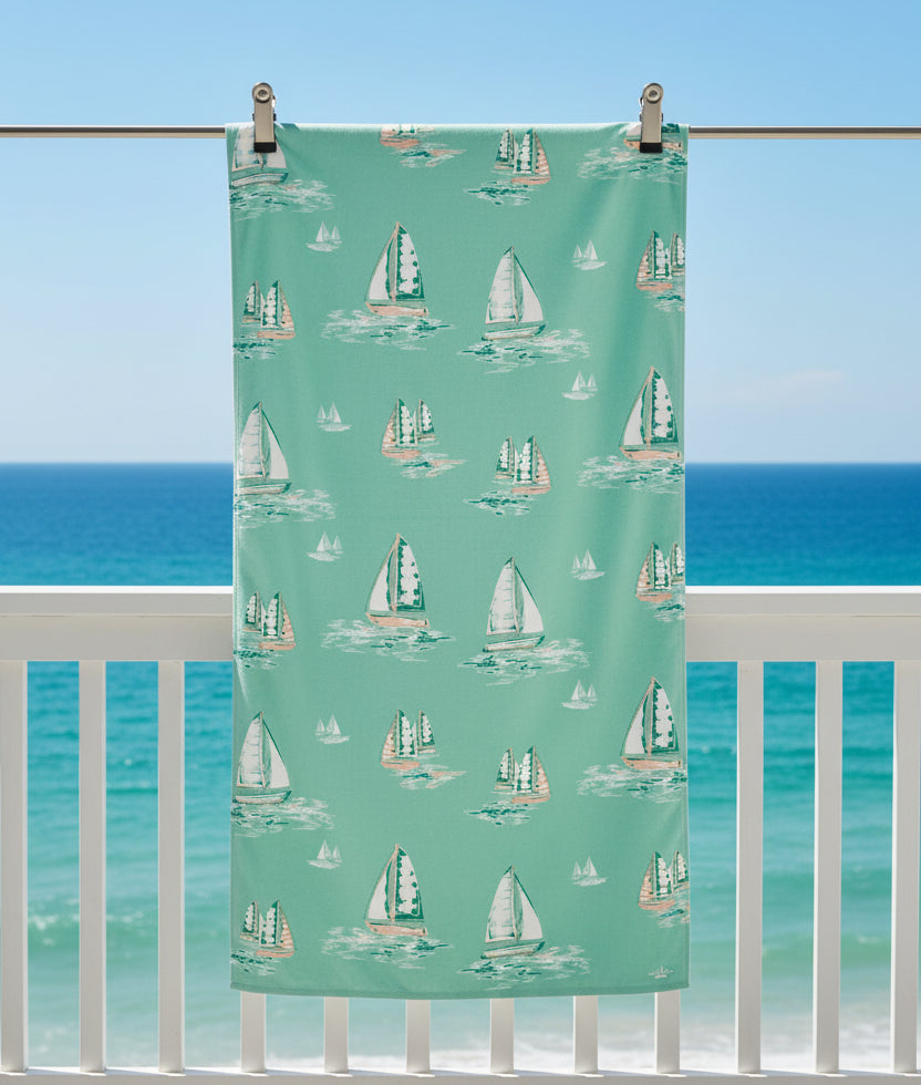 Royal Standard Sail Away Beach Towel