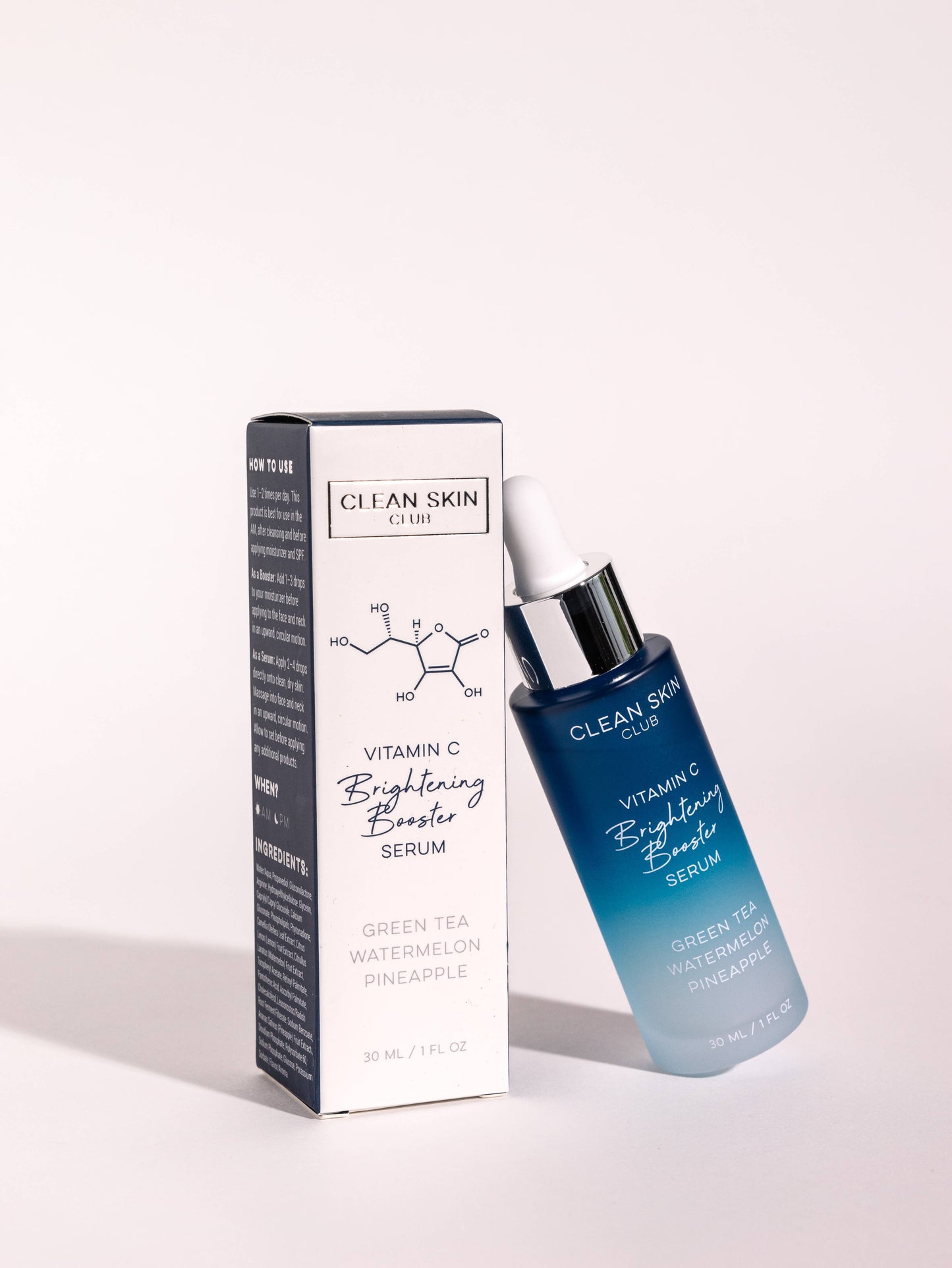 Clean Skin Club Vitamin C Serum & Brightening Booster