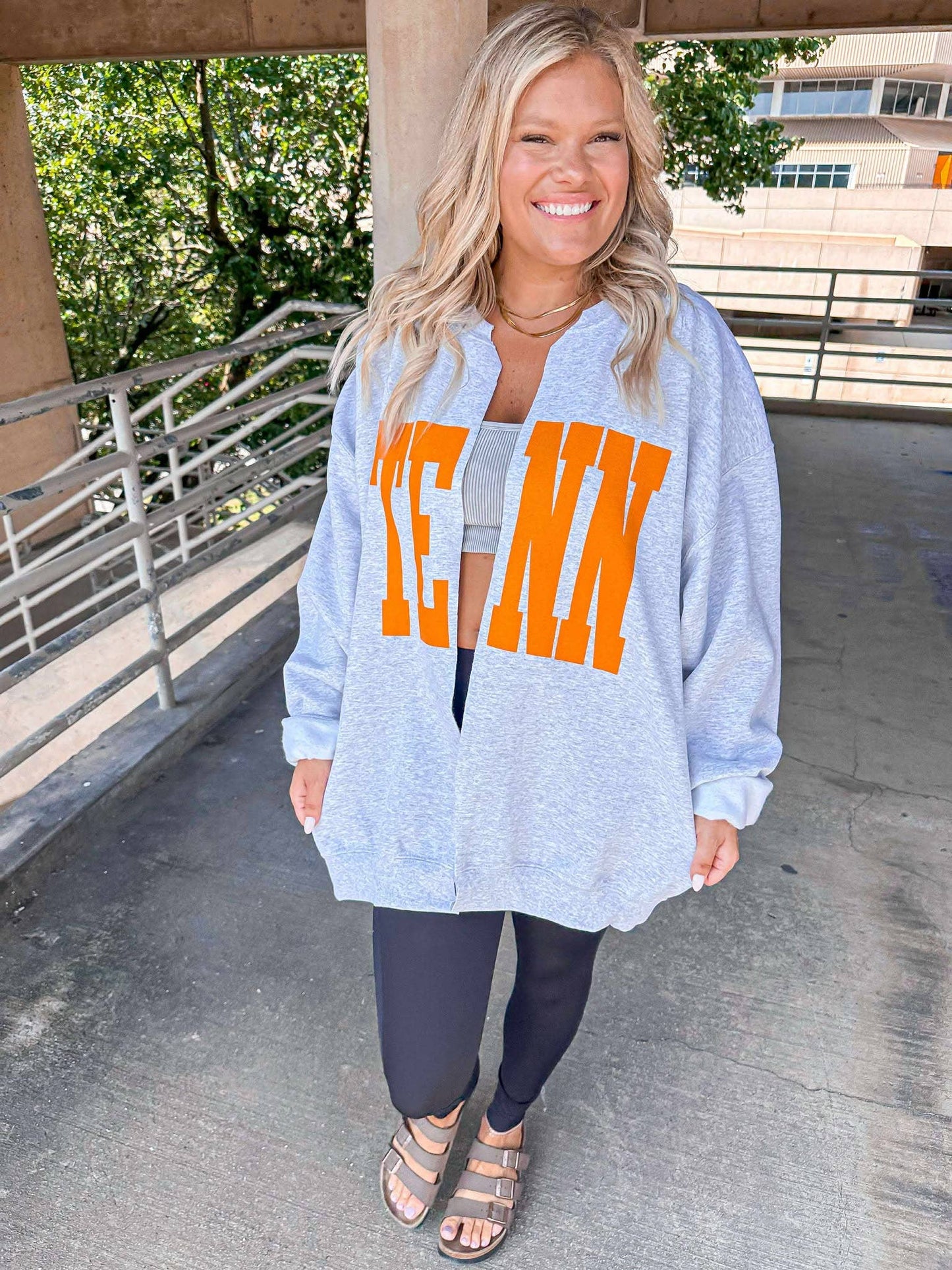 Tennessee Sweatshirt Cardigan