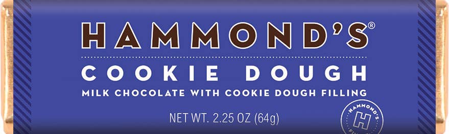 Hammond's Cookie Dough Milk Chocolate Candy Bar