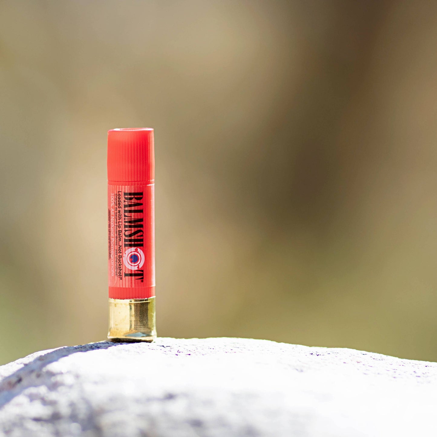 Balmshot Pomegranate Beeswax Lip Balm (100% All Natural)
