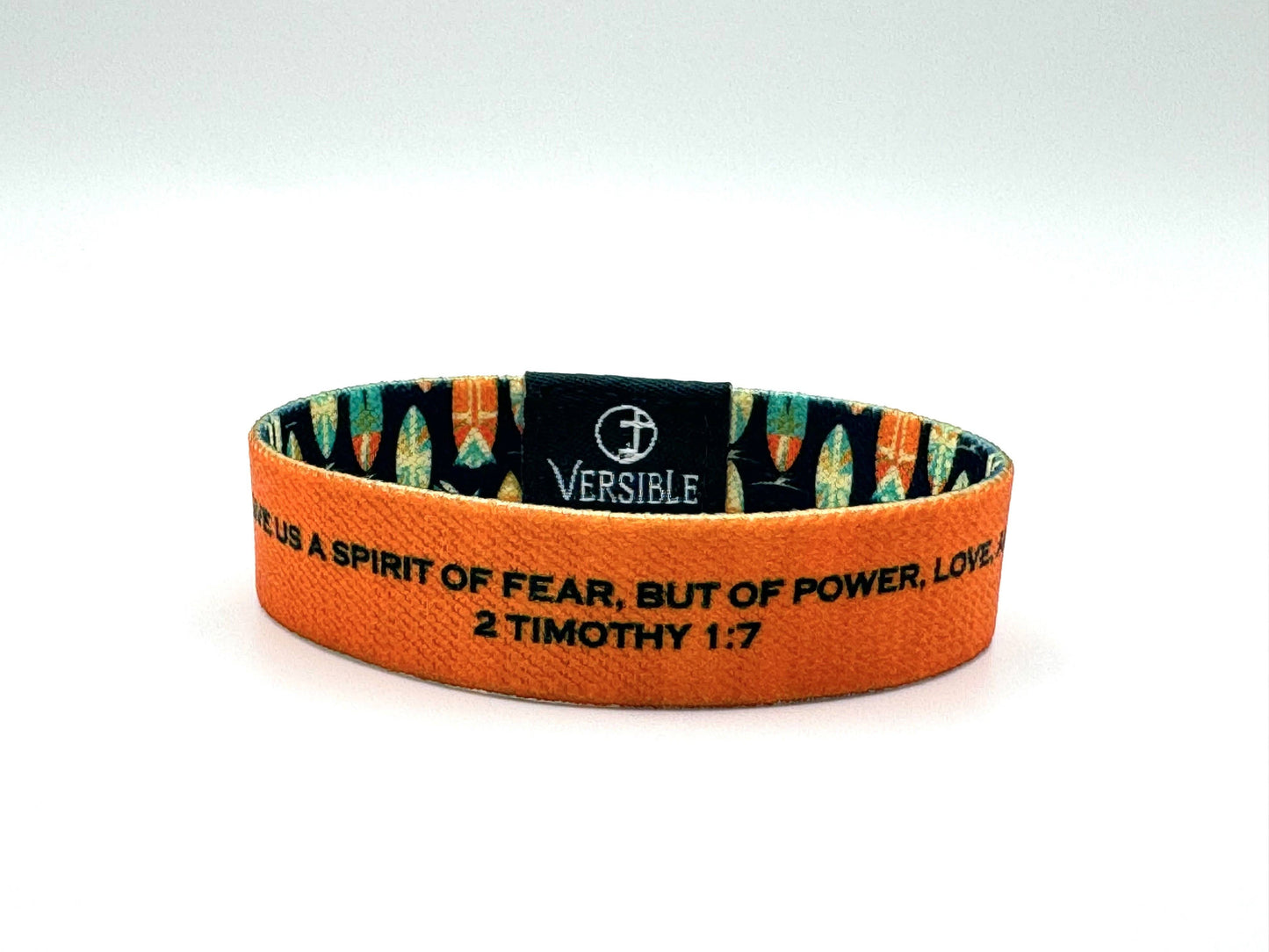 Versible Wristbands - Surf Side / 2 Timothy 1:7