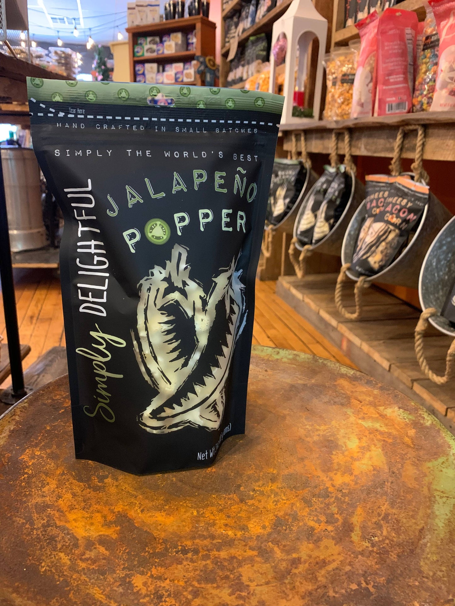 Simply Delightful Jalapeno Popper Corn